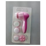 FACTORY SEALED - 5 in 1 Electric Facial Cleansing Brush, Beauty Face Care Massager Facial Cleaner Massage Tool Suitable for Different Skin Types