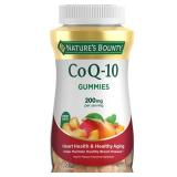 FACTORY SEALED - Natureâs Bounty CoQ10 Gummies, Supports Heart Health, CoQ10 200mg, Peach Mango Flavor, 100 Count ( Expiration: 8/2025)