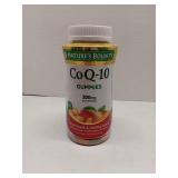 FACTORY SEALED - Natureâs Bounty CoQ10 Gummies, Supports Heart Health, CoQ10 200mg, Peach Mango Flavor, 100 Count ( Expiration: 8/2025)