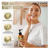 FACTORY SEALED - UpNature Organic Castor Oil in Glass Bottle (16 oz) 100% Pure Cold Pressed Unrefined Castor Oil for Hair Skin Face (Hexane Free)