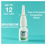 FACTORY SEALED - Nasal Relief Spray, Pump Mist, Anti-drip, Severe Congestion, (Oxymetazoline HCI ) 12 Hours, by Assured (Expiration: 5/2027)