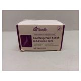 FACTORY SEALED - Soothing Relief Massage Gel, Joint Gel Purple Gel Soothes for Knees, Lumbar, Neck, Hands,Feet and Joint Activities Throughout.(100g) (Expiration: 3-6-2028)
