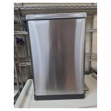 Home Zone Kitchen 40L Step Trash Can