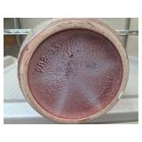 Ceramic Floor Vase with Spiral Design