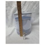 Clear Beverage Dispenser