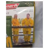 Coleman 4XL PVC/Nylon Rain Suit