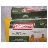 Coleman 4XL PVC/Nylon Rain Suit