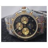 Relic Wet Two-Tone Chronograph Watch