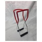 Red Handle Canning Jar Lifter Tongs
