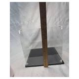Acrylic Display Case with Black Base 10x10x10