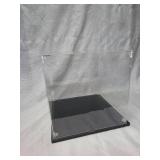 Acrylic Display Case with Black Base 10x10x10