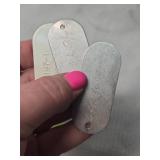 Military Dog Tags Collection