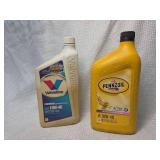 Valvoline & Pennzoil 10W-40 Motor Oil Bottles
