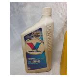 Valvoline & Pennzoil 10W-40 Motor Oil Bottles