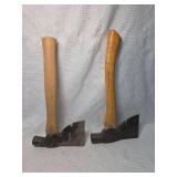 Michigan Pattern Axe Heads with Handles