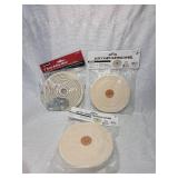 6-inch White Buffing Wheel Sets