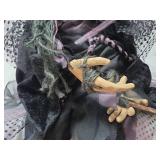 Massive Flying Witch Halloween Decoration