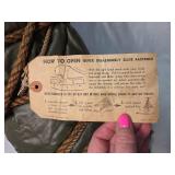 US Military Jungle Hammock with Instructions