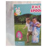 2 in 1 Easter Sack and Spoon Race Game Set
