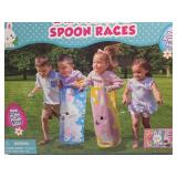 2 in 1 Easter Sack and Spoon Race Game Set