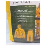 Coleman Adult Rain Suit 4XL PVC/Nylon Waterproof Set
