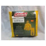 Coleman Adult Rain Suit 4XL PVC/Nylon Waterproof Set