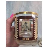 1920s Silent Film Star Drinking Glass Set