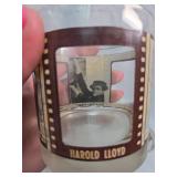 1920s Silent Film Star Drinking Glass Set