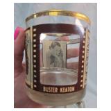 1920s Silent Film Star Drinking Glass Set