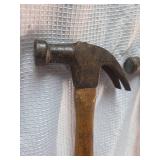 Set of 3 Wood Handle Claw Hammers