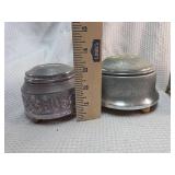 Decorative Metal Music Boxes with Painted Scenes