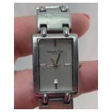 Kenneth Cole Stainless Steel Rectangle Watch KC 4153