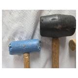 Collection of Wooden Handle Mallets