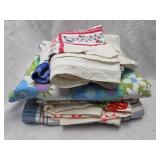 Mixed Pattern Vintage Fabric and Tableclothes