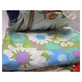 Mixed Pattern Vintage Fabric and Tableclothes