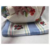 Mixed Pattern Vintage Fabric and Tableclothes