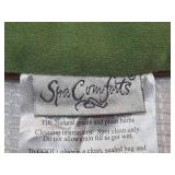 Spa Comforts Microwave Heating Pad - Green/Brown