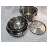 Coleman Peak 1 Stainless Steel Camping Cookware Set