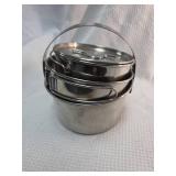 Coleman Peak 1 Stainless Steel Camping Cookware Set