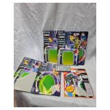 Vintage Action Figure cardboard back packaging. Lot of 7.