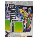 Vintage Action Figure cardboard back packaging. Lot of 7.