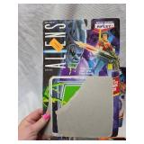 Vintage Action Figure cardboard back packaging. Lot of 7.