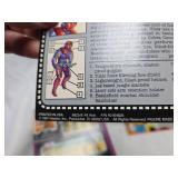 Vintage Action Figure cardboard back packaging. Lot of 7.