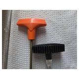 Lot of 3 rifle cleaning shafts