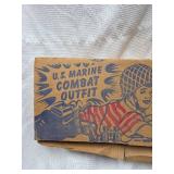 1950s U.S. Marine Combat Outfit Toy Set by De Luxe Premium