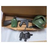 1950s U.S. Marine Combat Outfit Toy Set by De Luxe Premium
