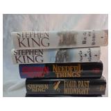 Stephen King Hardcover Book Collection - 5 Titles