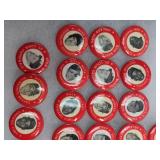 RED 1950s MLB Player Pin Collection