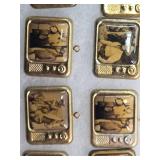 Antique TV Show Miniature Television Charm Set