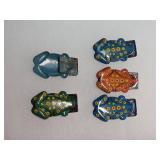 Japanese Tin Frog Clickers